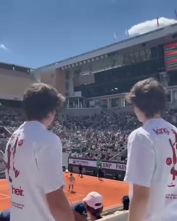 Video del rodaje de On Court en Roland Garros