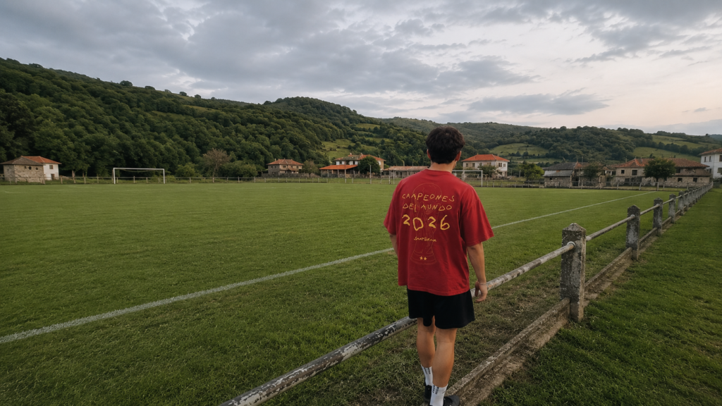Camiseta España Mundial front