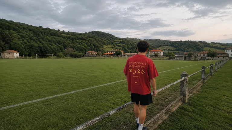 Camiseta España Mundial front
